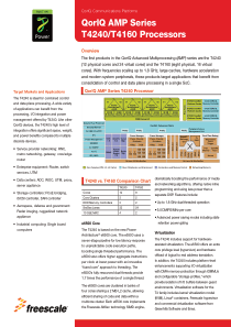 Freescale-T4240-DataSheet-OSE-RTOS