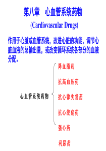 第八章 心血管系统药物