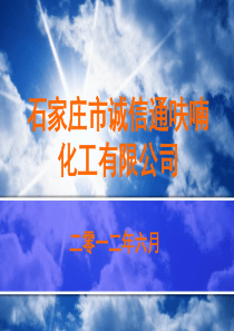 石家庄市诚信通呋喃化工有限公司企业简介