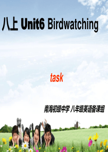 Unit6 birdwatching Task