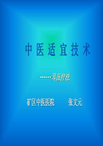 05中医适宜技术-耳压疗法