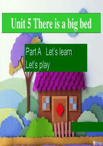 2014新版pep小学五年级上册unit 5 there is a big bed  ppt