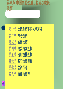第八章 中国酒的饮用习俗