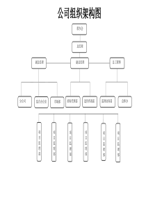 公司组织架构图