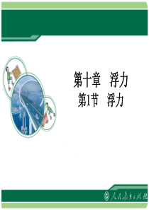 新人教版八年级物理下册 浮力课件