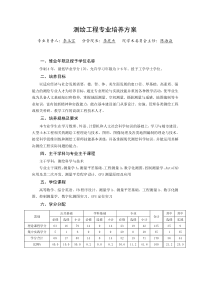 测绘工程专业培养方案