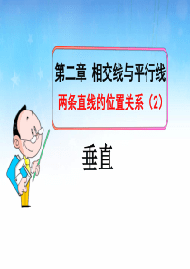 鲁教版六年级下册数学7.1.2两条直线的位置关系