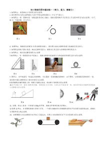 弹力重力摩擦力作图专题