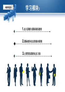 商务礼仪第9章-商务涉外礼仪