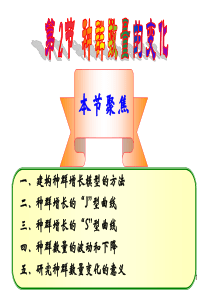 种群数量的变化(文科)