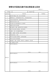 7-悬挑脚手架定期检查记录表(正)