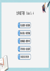 2019-2020年初中英语全程复习方略课件(教材复习案)九年级下册Units3、4(译林牛津版)