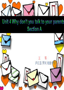 2014八年级英语下册《Unit4_Why_don’t_you_talk_to_your_paren