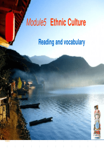 Module5 Ethnic Culture