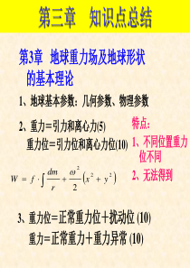 地球椭球基本参数及其相互关系