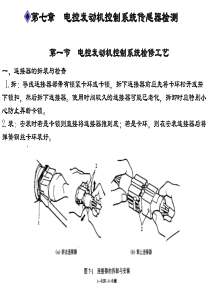 电控发动机控制系统传感器的检测