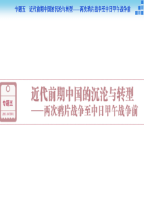 【优化方案】2016届高三历史(通史版)大一轮复习课件 模块二专题五第11课时两次鸦片战争与太平天国