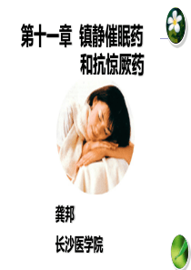 11.第十一章-镇静催眠药和抗惊厥药