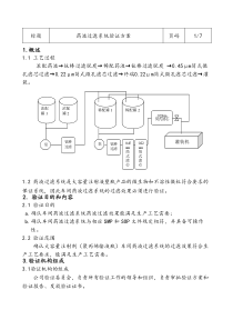 药液过滤系统验证方案