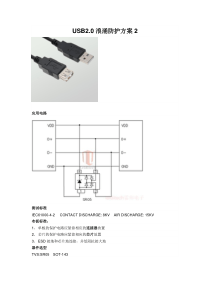 USB2.0接口静电保护方案