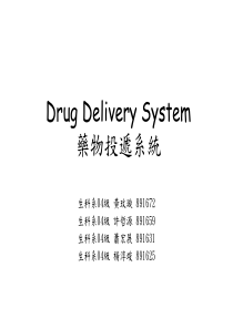 药物投递系统