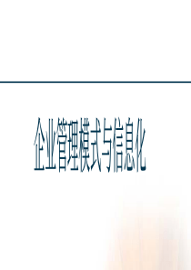 企业管理模式与信息化(pdf 57)