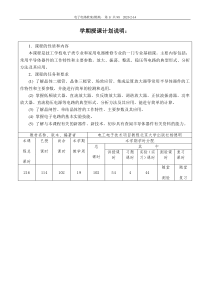 电工电子技术项目教程教案