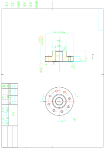 法兰CAD图
