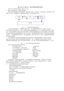 联合电子汽油机电控燃油喷射系统-说明书