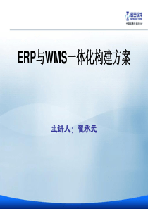 ERP与WMS一体化构建方案