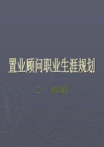 置业顾问职业生涯规划1