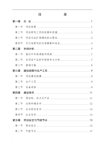 某市某有机化工厂年产20万m3溶解乙炔气整体搬迁项目可行性研究报告