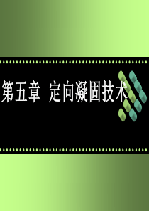 《材料合成与制备新技术》课件-第五章定向凝固-乔英杰