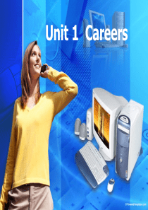 体验商务英语第二册Unit-1--Careers