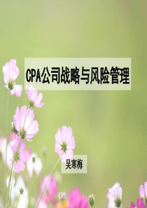 第一章 战略与战略管理(CPA公司战略与风险管理)