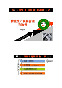 精益生产现场管理和改善(打印稿)(精)