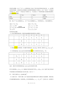 单纯形法求解全过程详解共9页