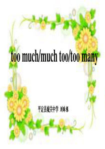 too-much-much-too-too-many的用法