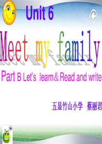 Unit6-Meet-My-Family-B-Lets-learn-and-read-and-wri