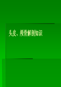 重点神经外科手术入路设计