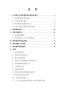 中小企业技术改造项目资金申请报告