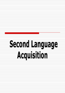 second-language-acquisition