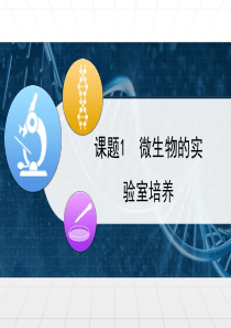 人教版高中生物选修一2.1《微生物的实验室培养》