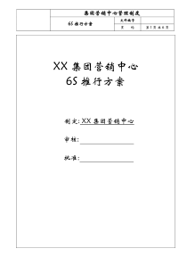 6S推行方案