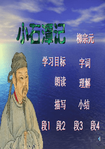 《小石潭记》课件2(25张PPT)(北师大版八年级上)