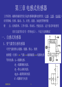 第三章电感式传感器