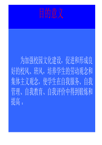 目的意义