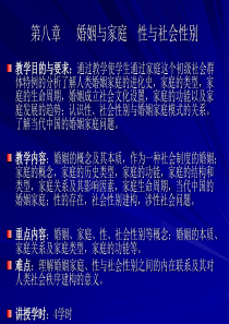 687-第八章 婚姻与家庭 性与社会性别