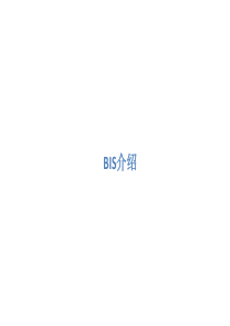 BIS 介绍