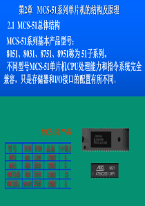 02第二章MCS-51系列单片机的结构及原理